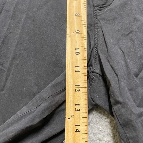 Goodthreads Shorts Mens 40 Black Front Stretch Chino - Picture 3 of 11